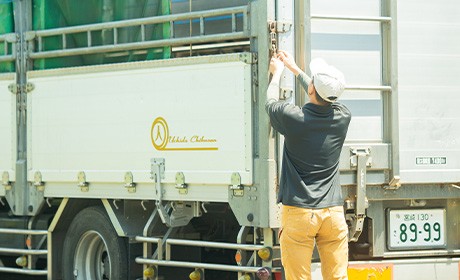出荷・搬入時の運搬・積み込み補助