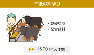 内田畜産一日のスケジュール